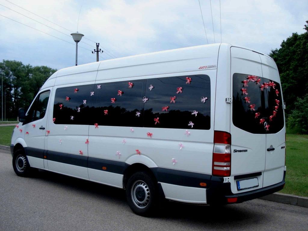 Mikroautobusų nuoma vestuvėms 13-16 vietu
